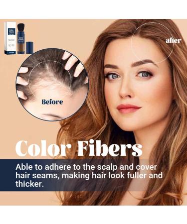 CRIVERY Supersize Color Fibers Refill Set - Black (8g) | Temporary Hair Color & Thickening Fibers for Men & Women | International Shipping Available - Buy Online on GoSupps.com