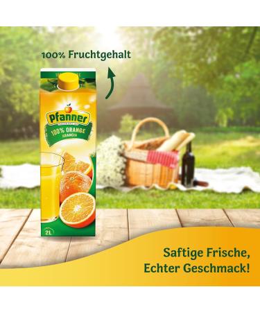 Buy Pfanner 100% Orange Juice - 2L Pack | Premium Quality International Shipping - Buy Online on GoSupps.com