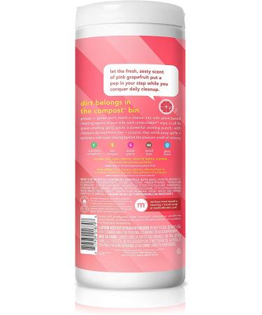METHOD Pink Grapefruit All Purpose Cleaning Wipes - Refreshing 30 CT Pack - Buy Online on GoSupps.com