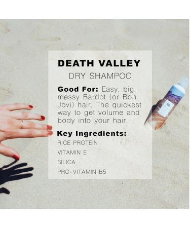 R+Co Death Valley Dry Shampoo Travel Size | Lightweight No Residue Spray for Oil Control and Volume Boost | TSA Approved | Vegan + Cruelty-Free | Pack of 2 Death Valley Dry Shampoo- 1.6 Fl Oz (Pack of 2) - Buy Online on GoSupps.com