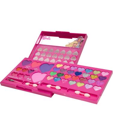 Townley Girl Barbie Beauty Compact Set - 28 Eye Shadows, 6 Lip Gloss, 4 Blushes | Makeup Kit for Kids Girls 6+ | Ideal for Parties, Sleepovers, Makeovers - Buy Online on GoSupps.com