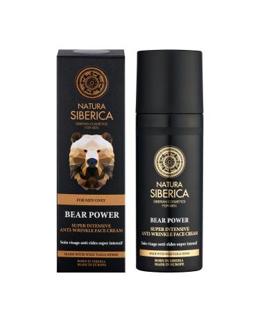 Natura Siberica For Men Only Bear Super Intensive Power Anti-Wrinkle Face Cream 50Ml
