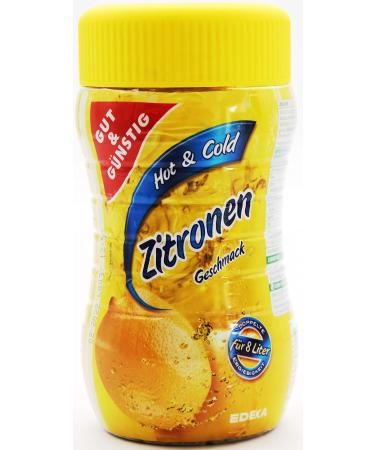 Gut & G nstig Gut & G nstig Hot & Cold Pack of 12 Instant Lemon Tea Granules 12 x 400g