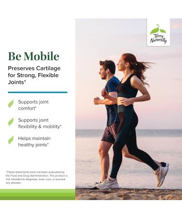 Terry Naturally Be Mobile - Collagen Supplement for Joint Health Support - Dietary Supplement with Boswellia Extract & Type II Collagen - Lower Back & Knee Support Supplement - 60 Capsules - Buy Online on GoSupps.com