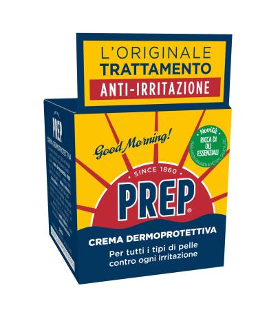 PREP Prep Soothing Dermoprotective Cream for All Skin Types Moisturizing for Dry and Irritated Skin 12 x 75ml Jars