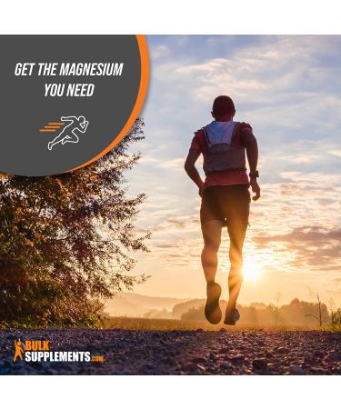 BulkSupplements Magnesium Oxide Powder Vegan Muscle and Bone Supplement 1kg Pure Magnesium for Men Joint and Bone Health 2.2lb Pack - Buy Online on GoSupps.com