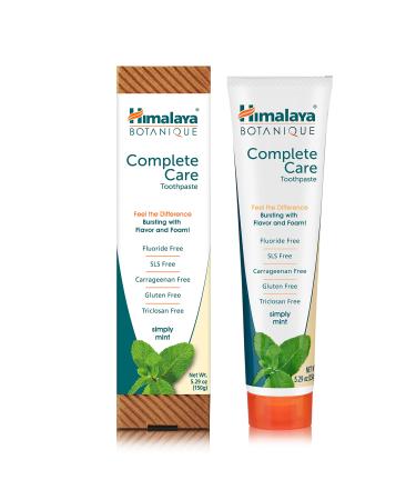 Himalaya Botanique Complete Care Toothpaste Simply Mint 5.29 oz (150 g)