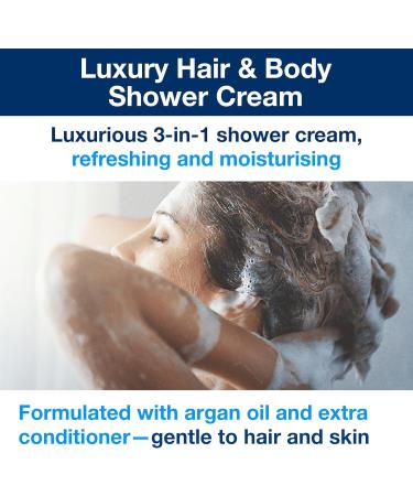 Tork Luxury 3-in-1 Hair & Body Shower Cream S4 Argan Vanilla Scent 1000ml 424661 - Buy Online on GoSupps.com