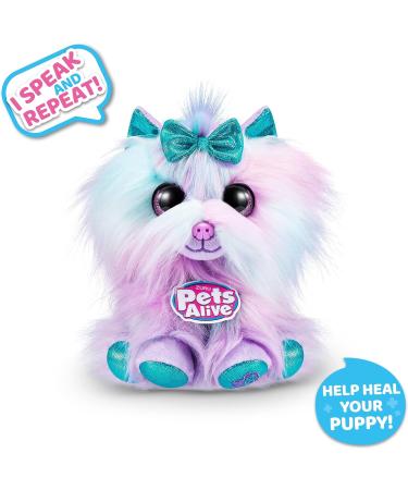 ZURU Pets Alive Surprise Series 3 Yorkshire Puppy Rescue - Interactive Soft Toy | Electronic Speak and Repeat | Adopt & Play Plushies - Buy Online on GoSupps.com