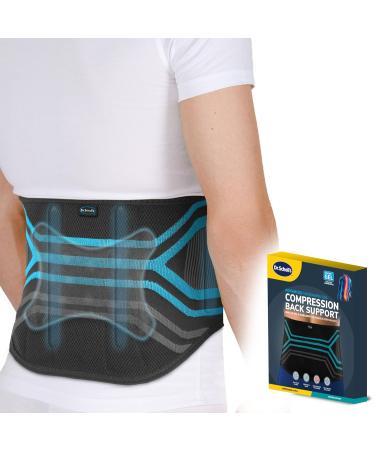 Buy Dr. Scholl s Compression Back Support | Massaging Gel & Lumbar Support | Shock-Absorbing Brace (Size S/M) - International Shipping Available - Buy Online on GoSupps.com