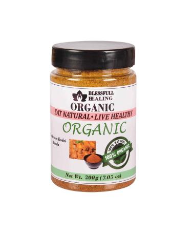 Blessfull Healing Organic Mushroom Kadai Masala speling mistak 200 Gram Airtight Container (Packing May Vary) 200 Gram 7.05 oz