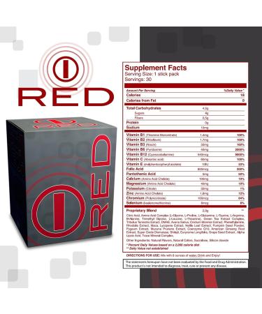 bhip Red for Men Tailored Supplement - bHIP Red - 30 servings - Buy Online on GoSupps.com
