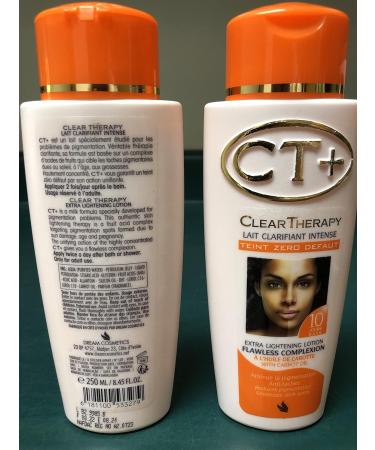 CT+ Clear Therapy Extra Lightening Lotion with Carrot Oil - 250ml | International Shipping Available - Buy Online on GoSupps.com