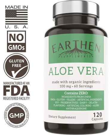 Aloe Vera Supplement 20,000mg | Organic Ingredients | RAW & Non-GMO | All Natural - Buy Online on GoSupps.com