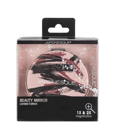 JAPONESQUE Limited Edition Double Sided Beauty Mirror - 2x Magnification for On-the-Go Touchups - Buy Online on GoSupps.com