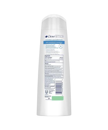 Dove Dermacare Coconut & Hydration Anti-Dandruff Shampoo 12oz - Pack of 4 - Buy Online on GoSupps.com