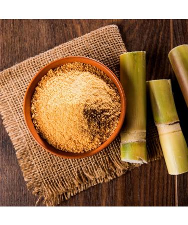 Whole Cane Sugar from Maharashtra - Pure Jaggery Powder & Panela Sugar 2 x 500g | Natural Brown Sugar for Healthy Living - Buy Online on GoSupps.com