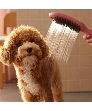 Shop Hansgrohe Dog Shower - Water-Saving Grooming Shower with 3 Jet Types for Puppies & Dogs - Pink - Buy Online on GoSupps.com