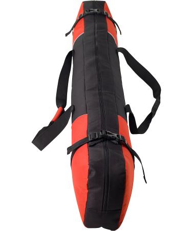 Athletico Mogul Padded Ski Bag - Red 170cm - Single Ski Travel Bag - Buy Online on GoSupps.com