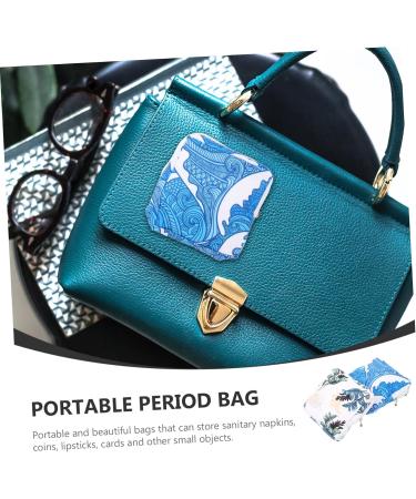 Buy Healeved Portable Period Bag | Washable Tampon & Napkin Pocket | Waterproof Lipstick Travel Bag - International Shipping - Buy Online on GoSupps.com
