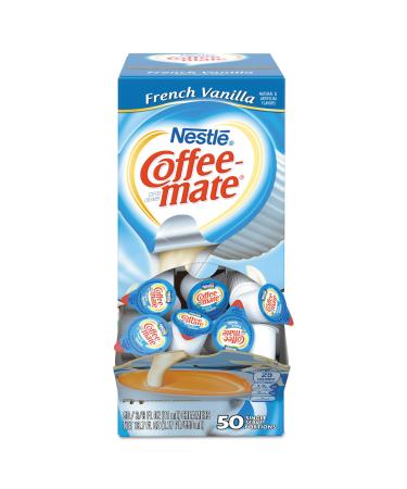 Coffee-mate 35170BX French Vanilla Creamer, 0.375oz (Box of 50)