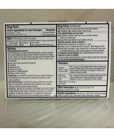 Cepacol Extra Strength Sore Throat & Cough Relief Lozenges 16 Count Mixed Berry Flavor Maximum Numbing Fast Acting Relieves Sore Throat Pain and Quiets Cough (Pack of 12) - Buy Online on GoSupps.com
