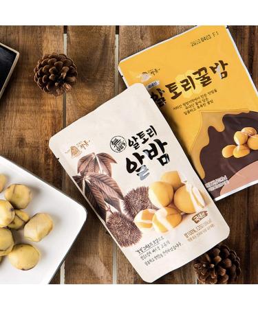 Organic Whole Roasted Chestnuts 120g (2 Pack) - Premium Quality - Buy Online on GoSupps.com