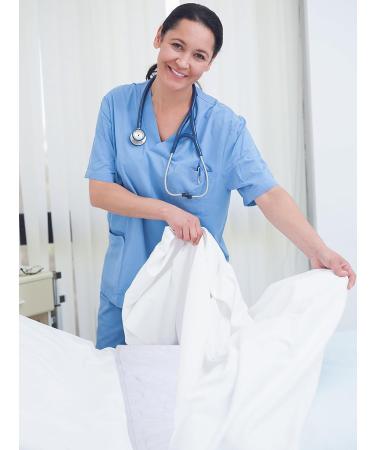 Saddle Style Absorbent Bed Pad 34x52 Inch - Waterproof Washable Underpad for Incontinence Protection - Tuckable Reusable Option for Full, Queen Size - Sequoia Health - Buy Online on GoSupps.com
