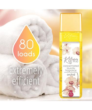 KIFRA ORCHID Concentrated Laundry Fragrance 200ml - 80 Washes - Buy Online on GoSupps.com