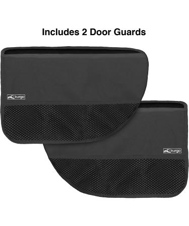 Kurgo Car Door Guard for Dogs - Waterproof Pet Protector for Vehicles - Adjustable & Quick Installation - Fits Sedans and SUVs - Black/Grey/Khaki - Buy Online on GoSupps.com