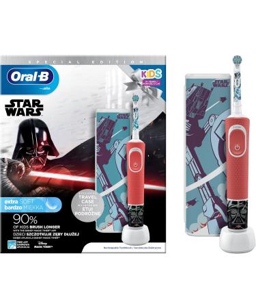 Buy Vitality D100 Electric Toothbrush for Children - Star Wars Design with Travel Case | International Shipping Available - Buy Online on GoSupps.com