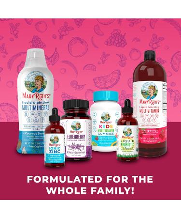 MaryRuth Organics Vegan B Complex Liquid Drops - Tart Cherry Flavor (1 fl oz) - Buy Online on GoSupps.com