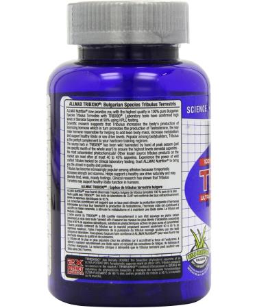 ALLMAX Nutrition Tribx90 100% pure tribulus terrestris 90 count - Buy Online on GoSupps.com