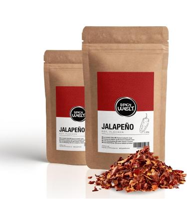 Spicy Welt Jalape o Rouge Flocons (250g) Piment Jalape o S ch | Pour Tex-Mex Pizza Guacamole & Sauces | Saveur Fruit e & Piquant Mod r | 100% Naturel Sans Additifs - Buy Online on GoSupps.com