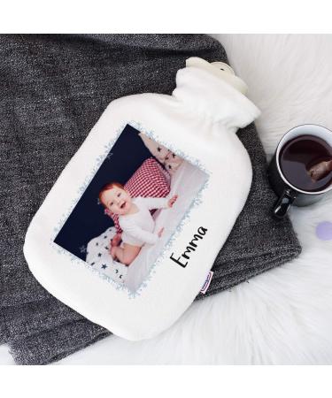 Herz & Heim Personalized Hot Water Bottle | Washable Cover | Unique Gift Ideas | Shop Internationally - Buy Online on GoSupps.com