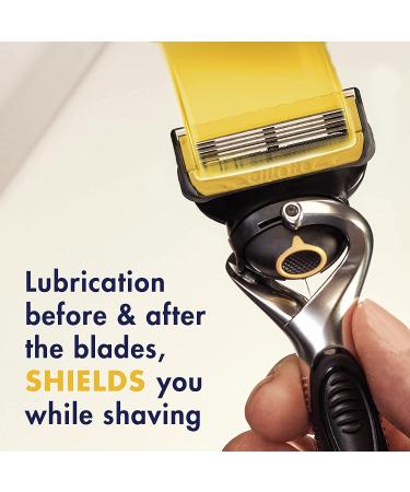 Gillette ProGlide Shield Razors & PURE Shaving Cream Bundle - 8 Refills + 6oz Aloe Cream - Buy Online on GoSupps.com