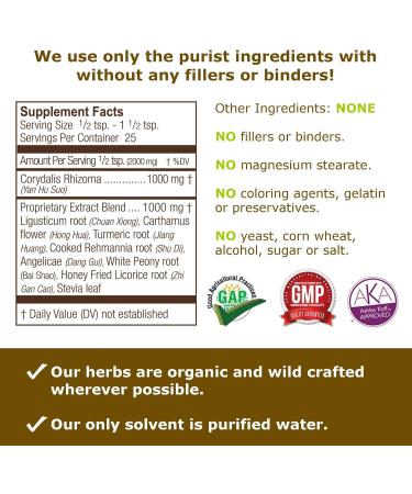 Pacific Herbs Corydalis Natural Pain Relief Herbs - 1.75 oz (Pack of 1) - Buy Online on GoSupps.com