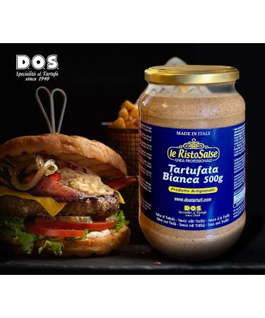 White Truffle Sauce 500 grams - Used in Restaurants and Chefs - Italian Artisan Product - Buy Online on GoSupps.com