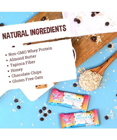 ZEEK BAR Kids Protein Snack Bars | 50% Less Sugar | 8g Protein | All Natural, Non-GMO, Gluten-Free | Brownie Blast Off | 4 Count Pack - Buy Online on GoSupps.com