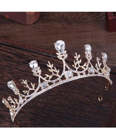 SnowTain Crown Headband | Wedding Diadem with Crystals | Princess Krone & Rapunzel Bridal Accessories - Buy Online on GoSupps.com