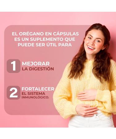 Vidanat Oregano Supplement 60 Capsules Supports Digestive Health & Immune System (60 Servings) - Buy Online on GoSupps.com