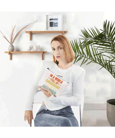 LEVLO Zippered Cosmetic Bag - Perfect Gift for Friends & Family - Shameless TV Show Inspired 'Be A Gallagher' - Buy Online on GoSupps.com