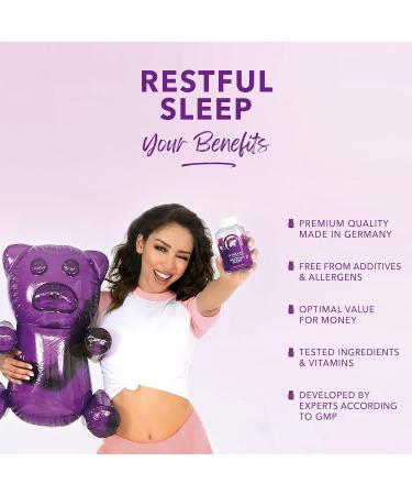 Fast Acting Melatonin Gummies - 5 mg Melatonin - 100% Natural Flavor - with Lactium L-Theanine & Lemon Balm - with AI Sleep Assistant - Natural Sleep Support - Vegan - 60 Pieces 30 Days Supply - Buy Online on GoSupps.com