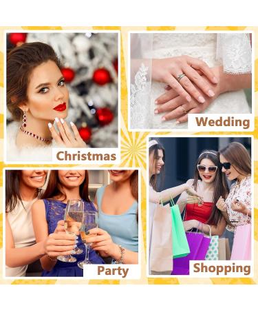 WSYUB Matte Short Square Press On Nails - 264Pcs Acrylic Fake Nails Full Cover - Buy Online on GoSupps.com