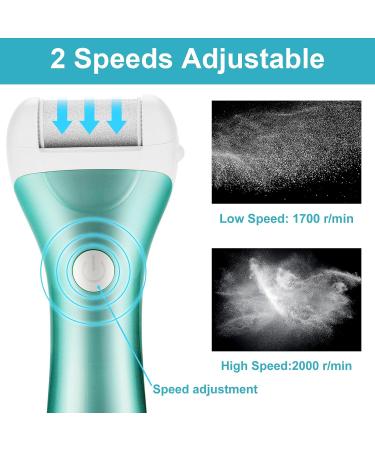 Buy Nicebirdie Electric Callus Remover for Feet - Waterproof Rechargeable Foot File & Pedicure Tool for Cracked Heels - Fast International Shipping - Buy Online on GoSupps.com