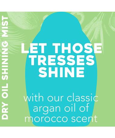 OGX Argan Shine Dry Oil Conditioning Mist 5oz - Extra Strength Treatment for Soft, Luminous Hair - Buy Online on GoSupps.com