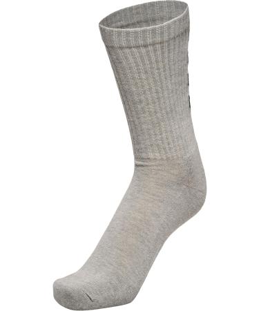 Buy Hummel 3-Pack Socks - Quick-Drying Multisport for Adults Size 42 - Grey Melange | International Shipping Available - Buy Online on GoSupps.com