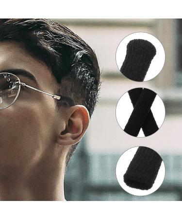 Bestonzon 10-Pack Soft Nylon Glasses Ear Handles & Arm Covers | Slipproof Glass Pads for Sunglasses - Black - Buy Online on GoSupps.com