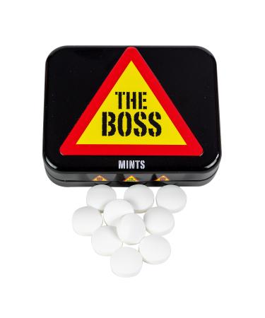 The Boss Mints Tin Gift 30g Embossed Quality Tin 1 piece