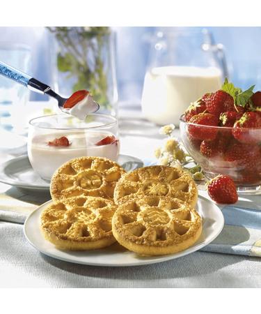 Mulino Bianco Girotondi sprinkled with amber cane sugar grains and made from flour from sustainable agriculture - 1 pack of 350 g - Buy Online on GoSupps.com